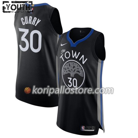 Golden State Warriors Stephen Curry 30 Nike 2019-2020 City Edition Lasten Pelipaidat Swingman